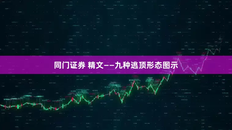 同门证券 精文——九种逃顶形态图示